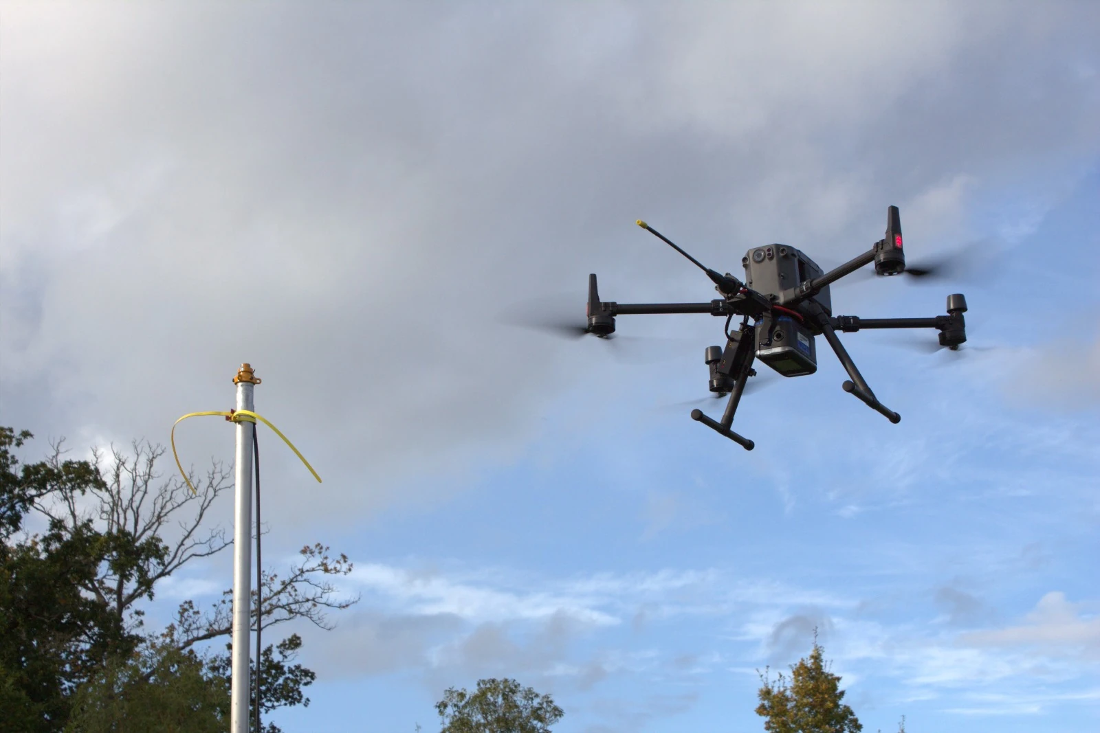 Big Sky Theory drone operations for methane detection
