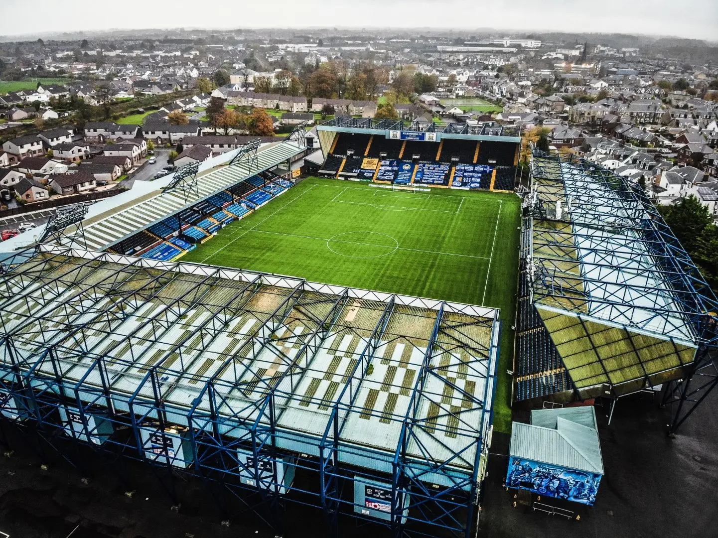 Drone Evolution stadium survey operation